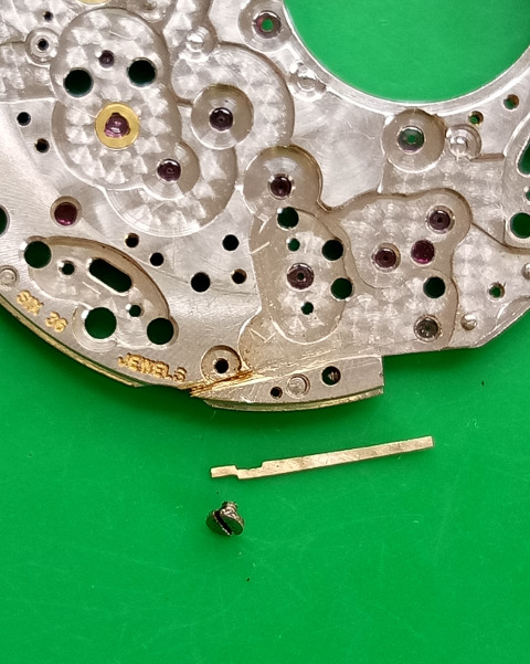 Patek Philippe automatic Kal 28-255 self-made of the automatic locking spring